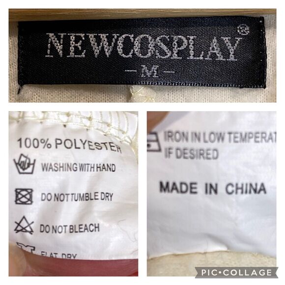 Chicken Costume Adult Medium Halloween Cosplay Pajamas Sleepwear Cozy FAST SHIP - Picture 4 of 7